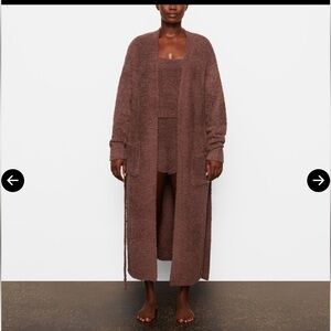 Skims Cozy Knit Robe